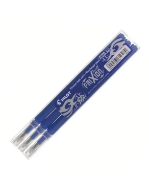 Blister 3 recargas Pilot frixion point azul