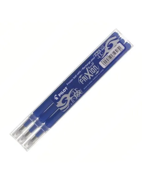 Blister 3 recargas Pilot frixion point azul