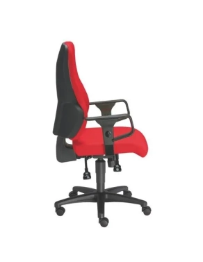 Silla ruedas oficina dhark rojo sincro