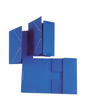 Carpeta gomas con solapas folio