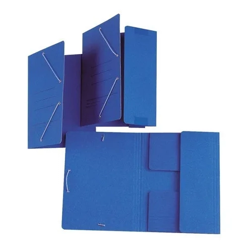 Carpeta gomas con solapas folio