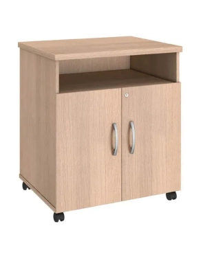 Mueble auxiliar oficina bajo excellens roble claro