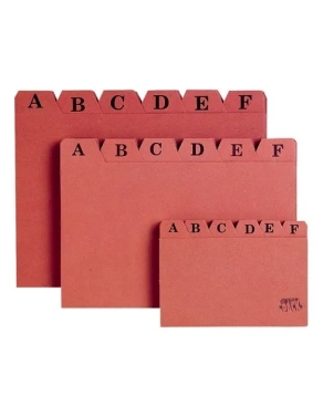 Indice alfabetico Novaline 125x200mm