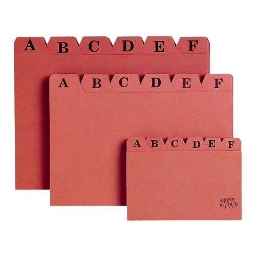 Indice alfabetico Novaline 125x200mm