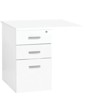 Ala mesa cajonera intuitiv blanco-blanco