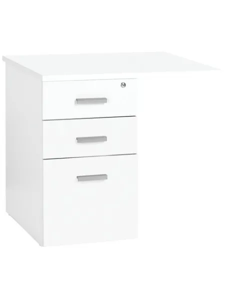 Ala mesa cajonera intuitiv blanco-blanco