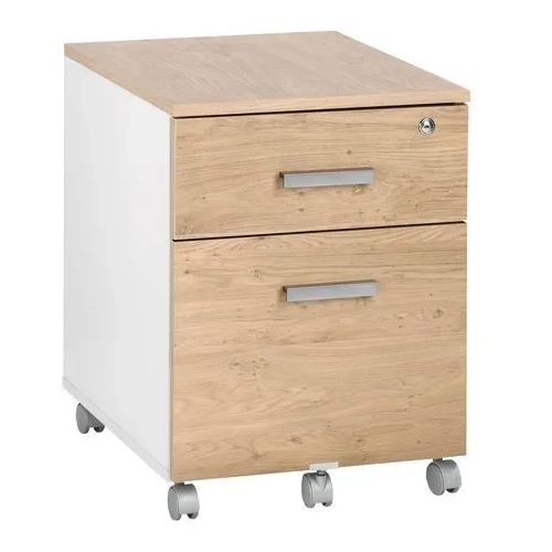 Cajonera Movil roble Intuitiv 2 cajones