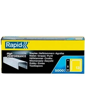 Grapas clavadora Rapid galvanizadas 13/8 caja de 5000