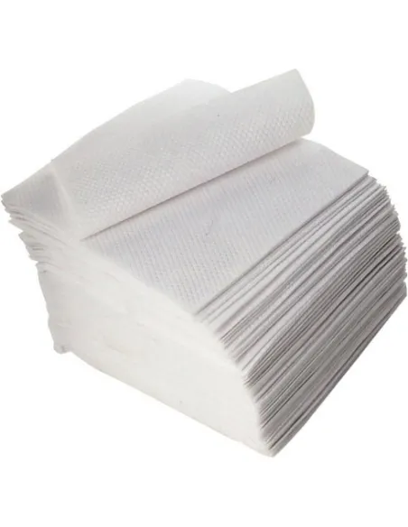 100 servilletas blancas 2 capas