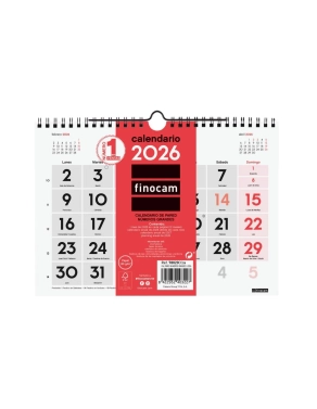 Calendario Finocam  de pared 43x31 numeros grandes L