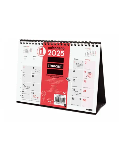 Calendario Finocam sobremesa escribir S 210x150