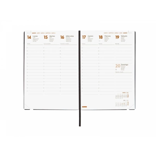 Agenda Mara Día página