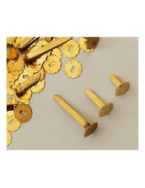 100 encuadernadores laton n