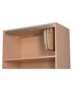 Guias aluminio 94cm para carpetas colgantes de armario