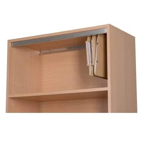 Guias aluminio 114 cm para carpetas colgantes de armario