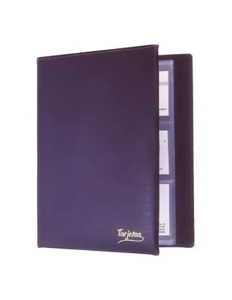 10 fundas tarjetero pvc