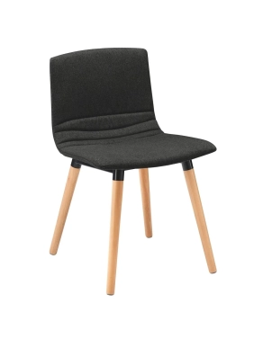 Silla patas Adelie Negra