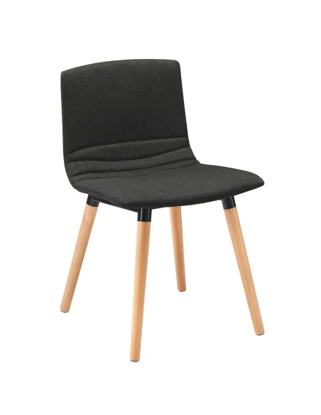 Silla patas Adelie Negra