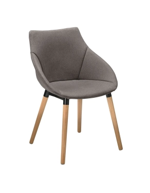 Sillón patas Anet Gris