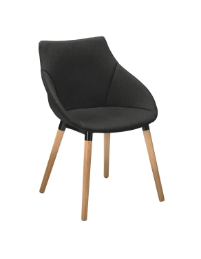 Sillón patas Anet Negro