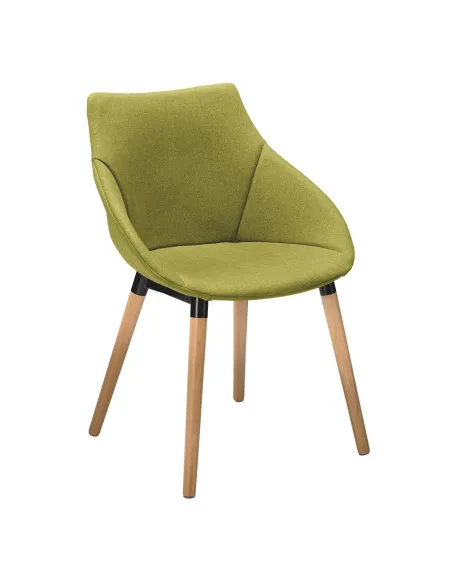 Sillón patas Anet Verde