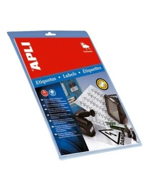 Etiquetas de poliester A4 20 hojas blancas