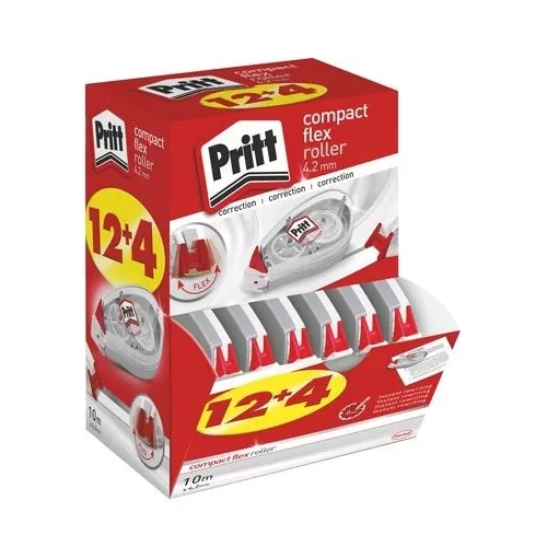 Pack 16 correctores cinta Pritt compact