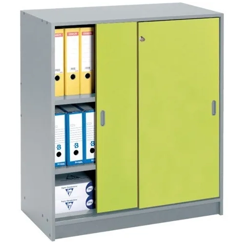 Armario madera 100x90 cm antracita puerta corredera kiwi