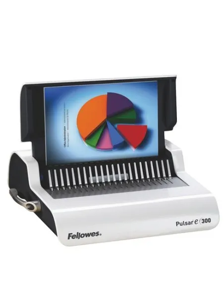Encuadernadora canutillos electrica Pulsar 300 Fellowes