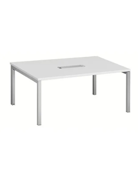 Mesa reunion blanca 72 x160 x 120 Arko