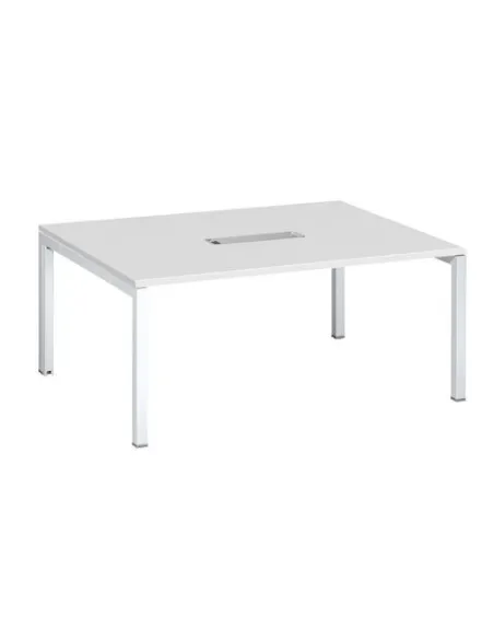 Mesa reunion blanca 72 x160 x 120 Arko