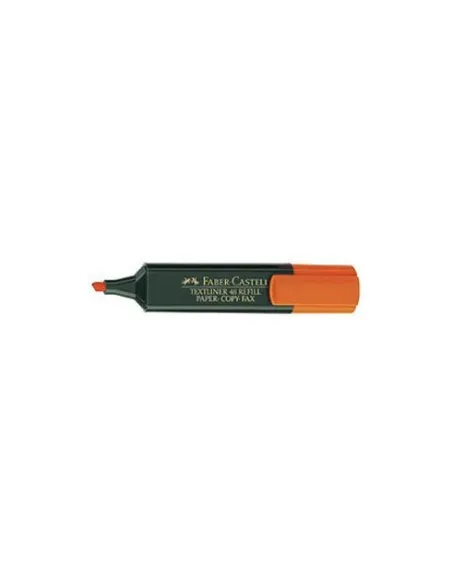 Marcador naranja Faber castell