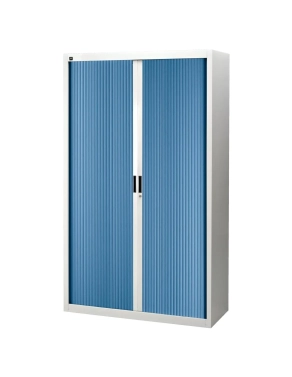 Armario metalico desmontable con puertas persiana 200x120