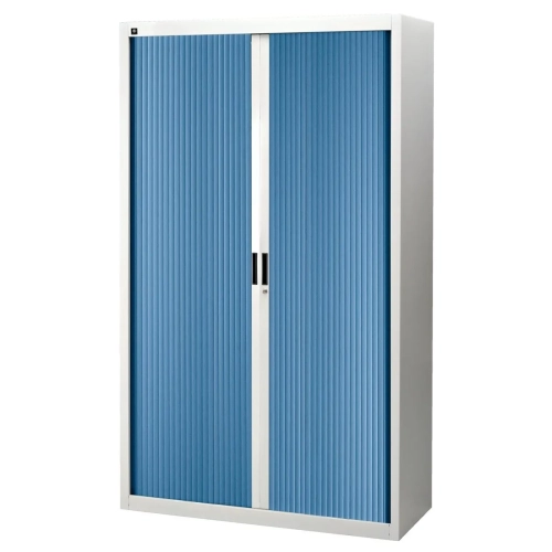 Armario metalico desmontable con puertas persiana 200x120