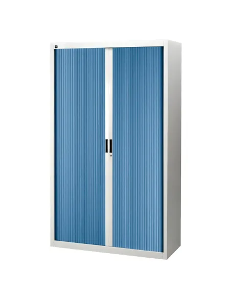 Armario metalico desmontable con puertas persiana 200x120