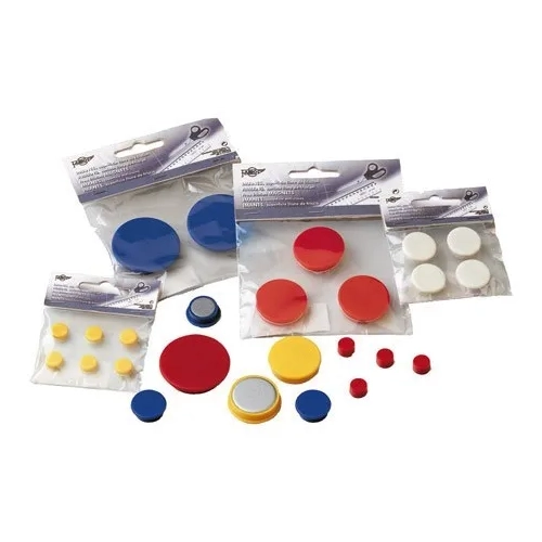 Pack 2 imanes redondo diametro 40 mm azul