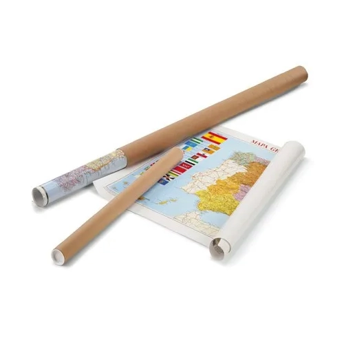 Mapa de españa y portugal enrollado 125x99