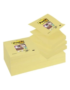 Bloc notas adhesivas Post-it z amarillo 76x76 supersticky