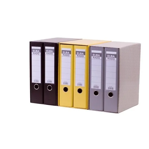 Conjunto 2 archivadores anchos Elba azul