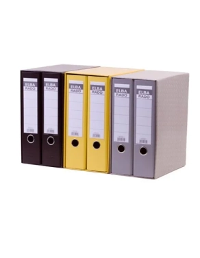 Conjunto 2 archivadores anchos Elba rojos