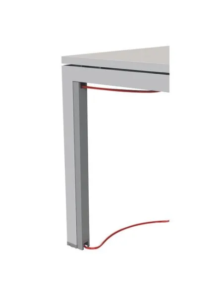 Pasa cable vertical arko aluminio