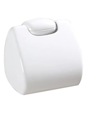 Dispensador papel higiénico Rossignol plástico blanco