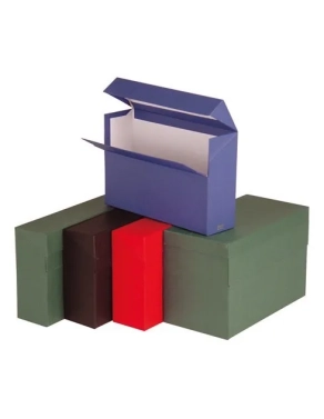 Caja transferencias A4 fondo sencillo 110mm negra