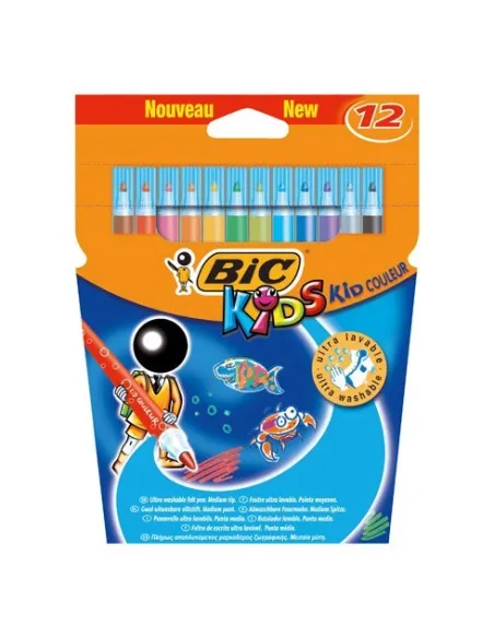 Estuche 12 rotuladores Bic Kids Couleur