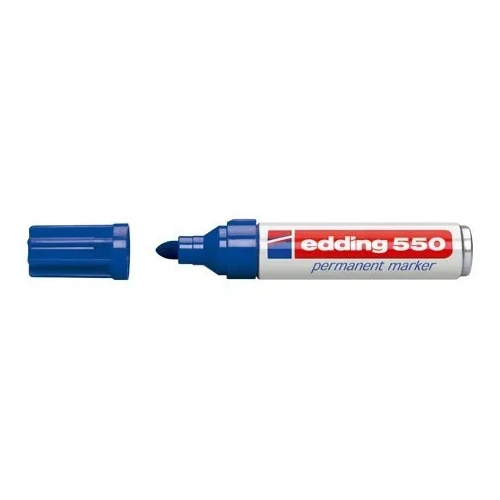 Rotulador edding 550 azul