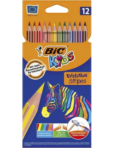 Lapices de colores Bic kids Evolution 24 colores