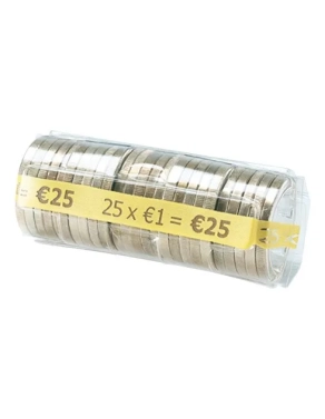 Estuche monedas 1 euros 25 unds