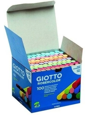 Caja 100 tizas cololores surtidos