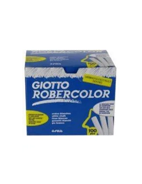 Caja 100 tizas blancas