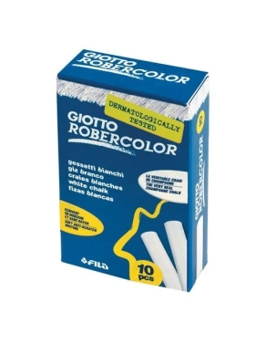 Caja 10 tizas blancas